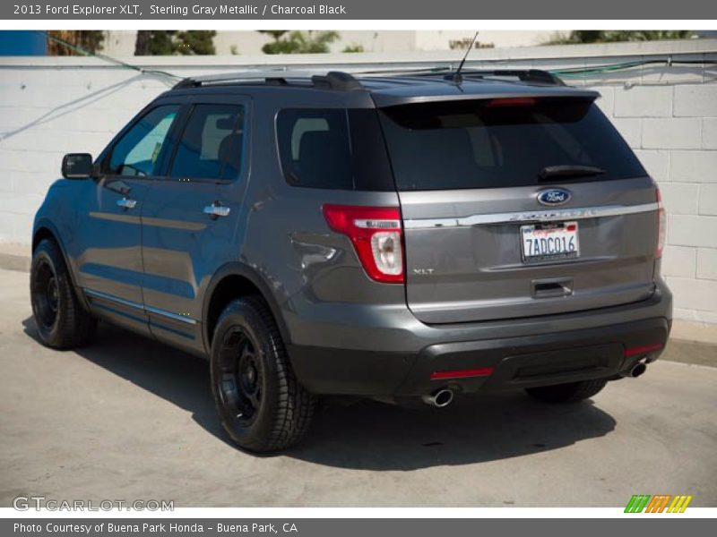 Sterling Gray Metallic / Charcoal Black 2013 Ford Explorer XLT
