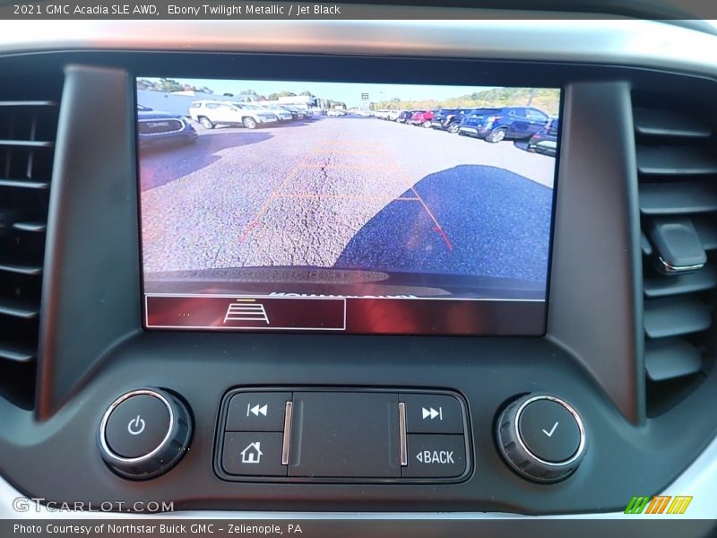 Controls of 2021 Acadia SLE AWD