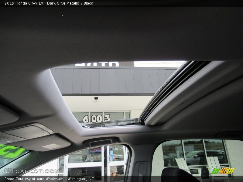 Dark Olive Metallic / Black 2019 Honda CR-V EX