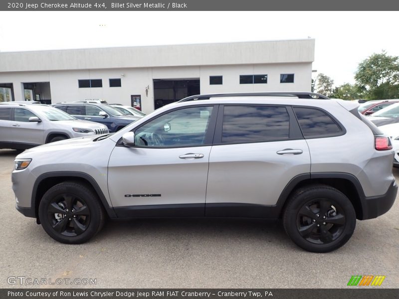 Billet Silver Metallic / Black 2020 Jeep Cherokee Altitude 4x4