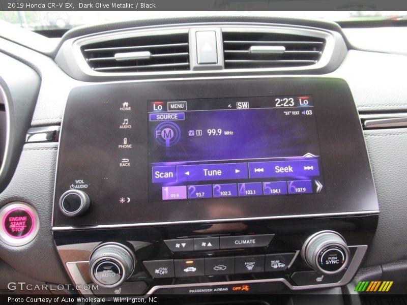 Dark Olive Metallic / Black 2019 Honda CR-V EX