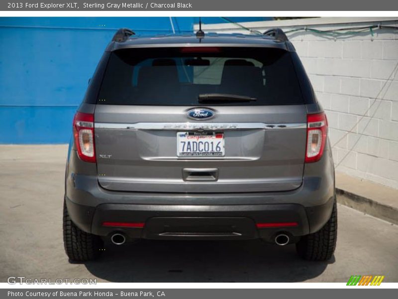 Sterling Gray Metallic / Charcoal Black 2013 Ford Explorer XLT