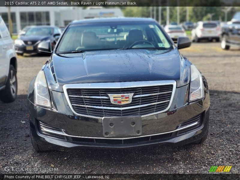 Black Raven / Light Platinum/Jet Black 2015 Cadillac ATS 2.0T AWD Sedan