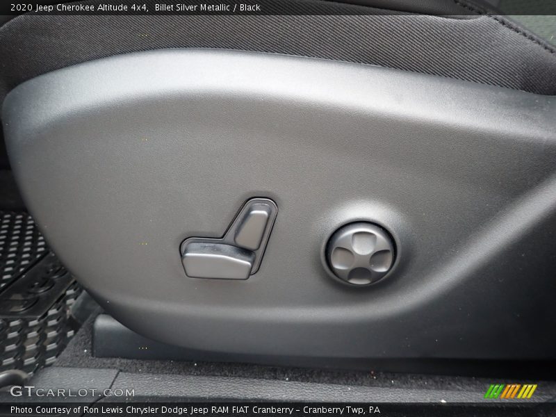 Billet Silver Metallic / Black 2020 Jeep Cherokee Altitude 4x4