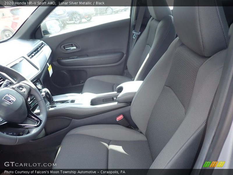 Lunar Silver Metallic / Black 2020 Honda HR-V Sport AWD