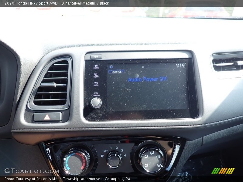 Lunar Silver Metallic / Black 2020 Honda HR-V Sport AWD