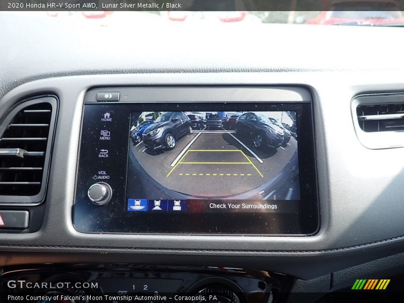 Lunar Silver Metallic / Black 2020 Honda HR-V Sport AWD
