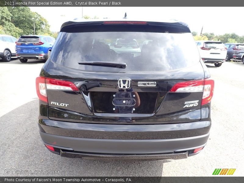 Crystal Black Pearl / Black 2021 Honda Pilot Special Edition AWD