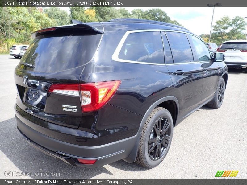 Crystal Black Pearl / Black 2021 Honda Pilot Special Edition AWD