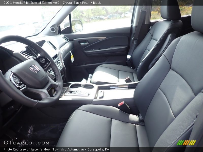 Front Seat of 2021 Pilot Special Edition AWD