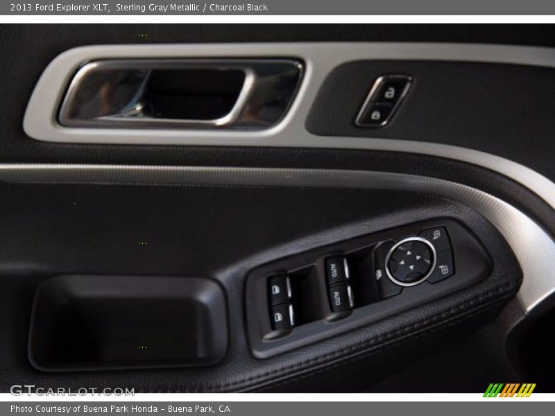 Sterling Gray Metallic / Charcoal Black 2013 Ford Explorer XLT
