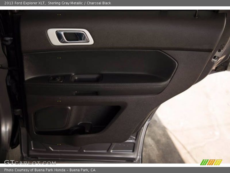 Sterling Gray Metallic / Charcoal Black 2013 Ford Explorer XLT