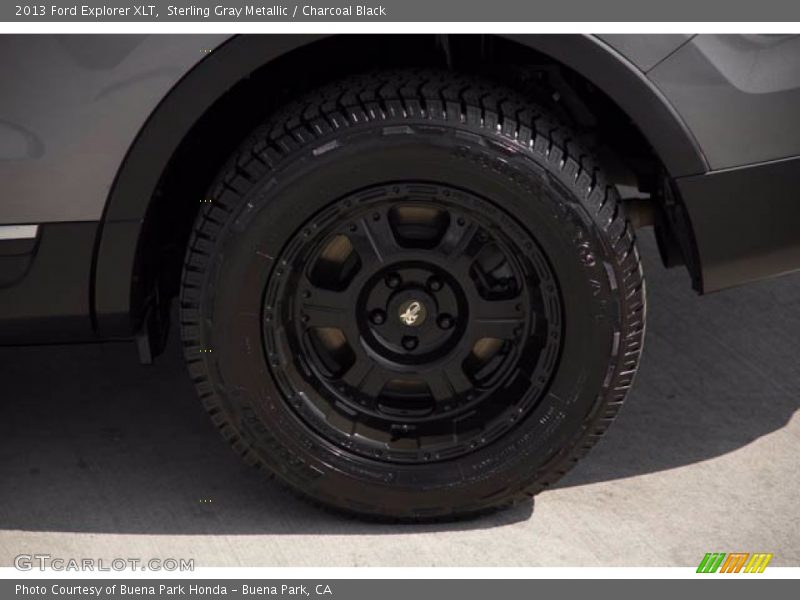 Sterling Gray Metallic / Charcoal Black 2013 Ford Explorer XLT