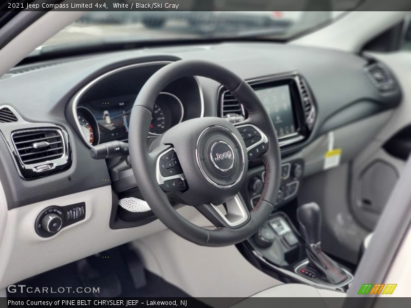 Dashboard of 2021 Compass Limited 4x4