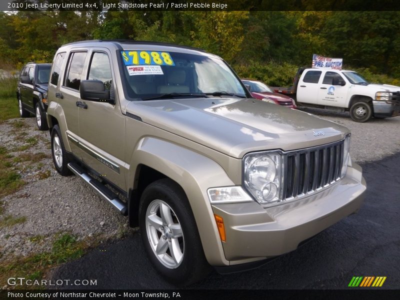Light Sandstone Pearl / Pastel Pebble Beige 2010 Jeep Liberty Limited 4x4