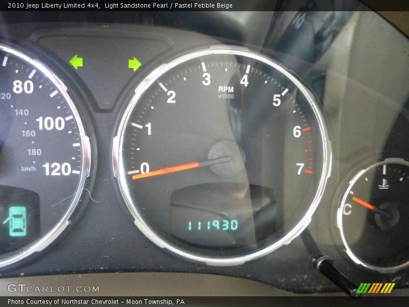 Light Sandstone Pearl / Pastel Pebble Beige 2010 Jeep Liberty Limited 4x4