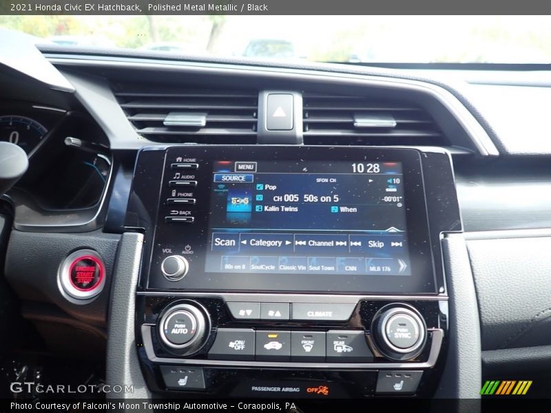 Controls of 2021 Civic EX Hatchback