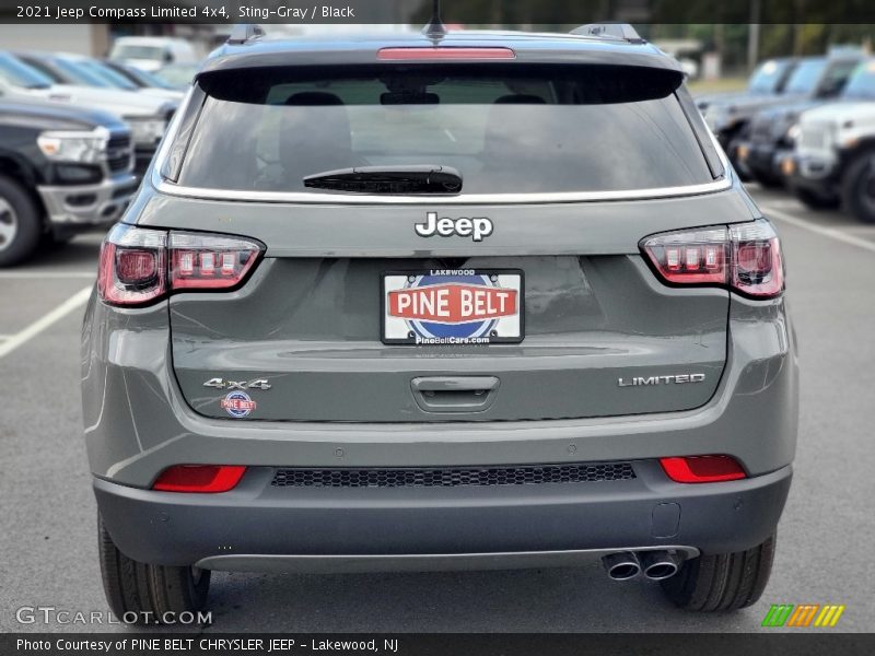 Sting-Gray / Black 2021 Jeep Compass Limited 4x4