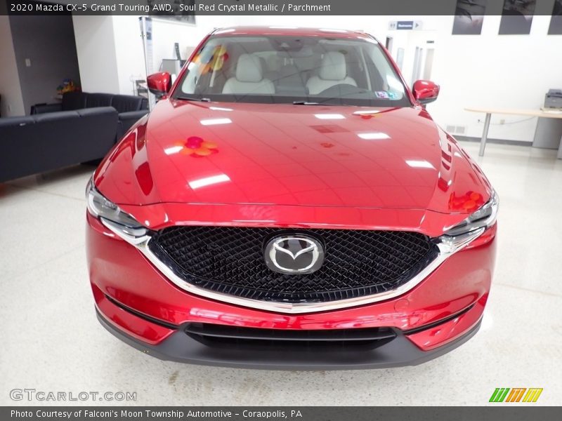 Soul Red Crystal Metallic / Parchment 2020 Mazda CX-5 Grand Touring AWD