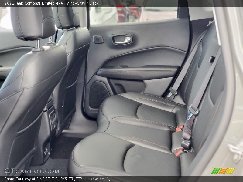 Rear Seat of 2021 Compass Limited 4x4