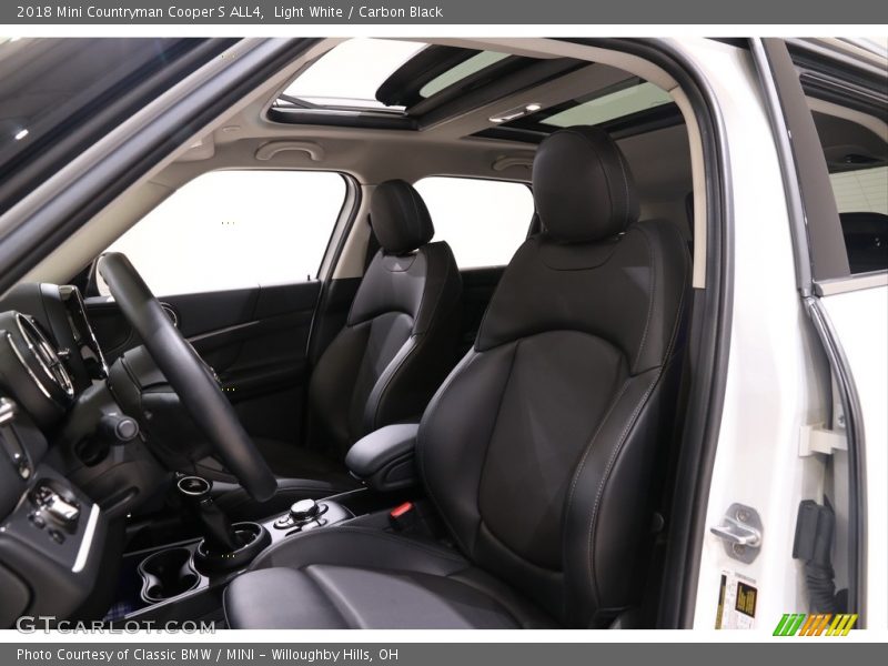 Light White / Carbon Black 2018 Mini Countryman Cooper S ALL4