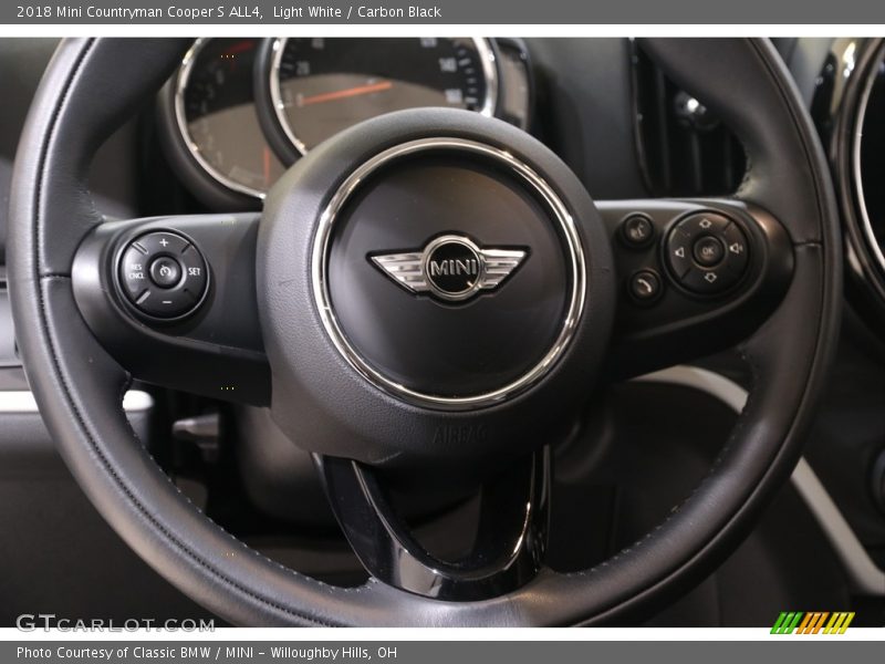Light White / Carbon Black 2018 Mini Countryman Cooper S ALL4
