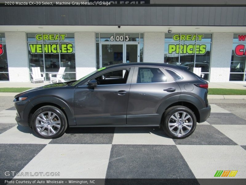 Machine Gray Metallic / Greige 2020 Mazda CX-30 Select