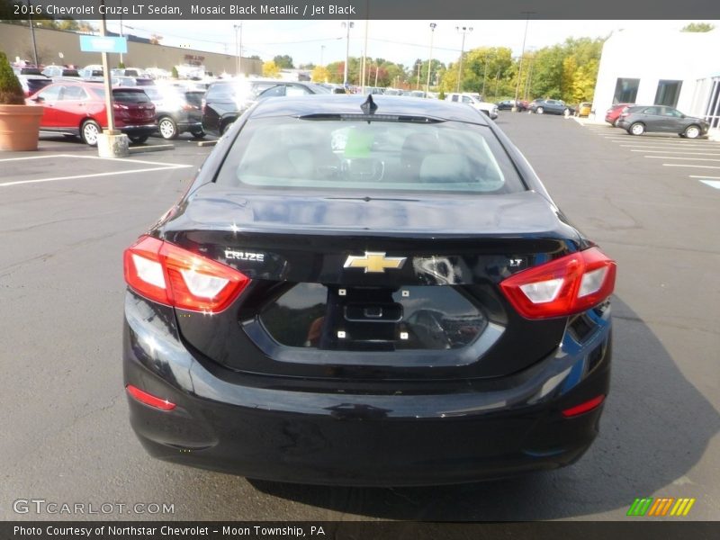 Mosaic Black Metallic / Jet Black 2016 Chevrolet Cruze LT Sedan