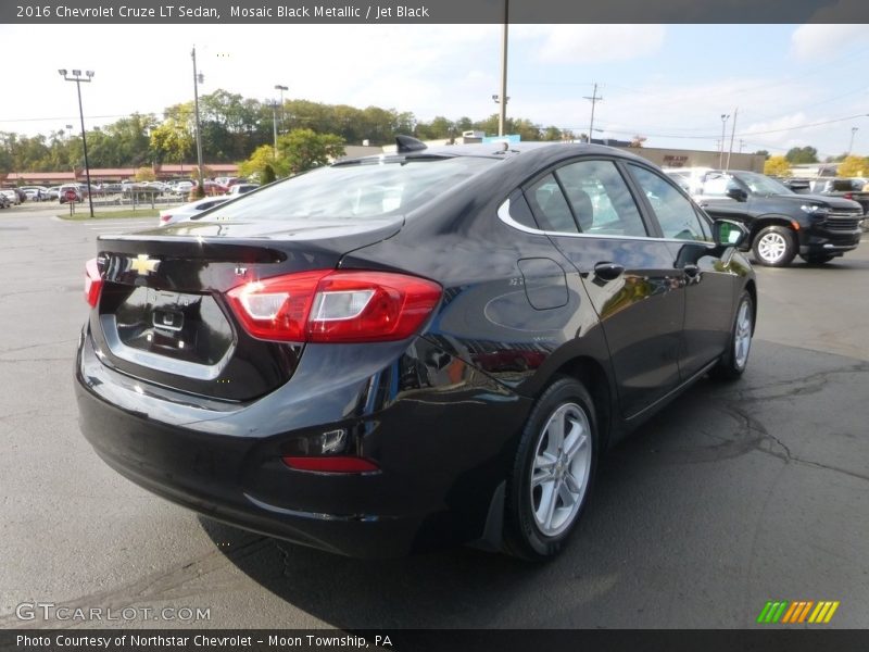 Mosaic Black Metallic / Jet Black 2016 Chevrolet Cruze LT Sedan