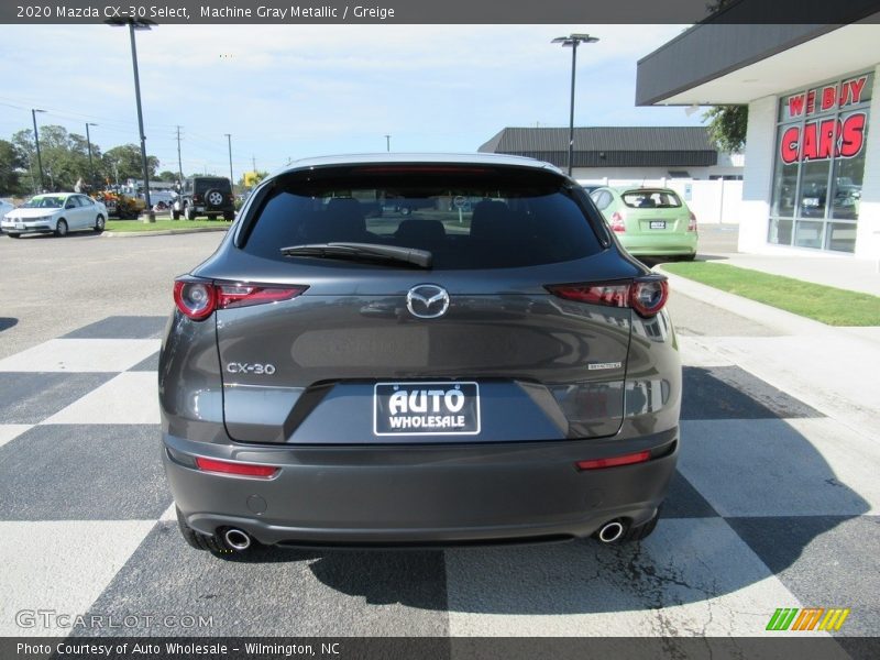 Machine Gray Metallic / Greige 2020 Mazda CX-30 Select