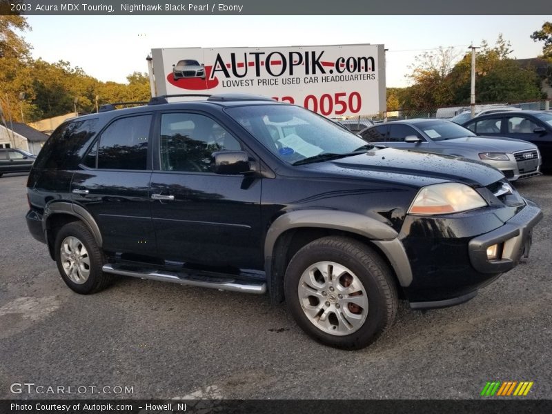 Nighthawk Black Pearl / Ebony 2003 Acura MDX Touring