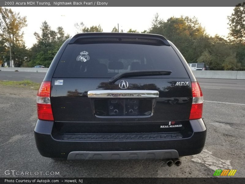 Nighthawk Black Pearl / Ebony 2003 Acura MDX Touring