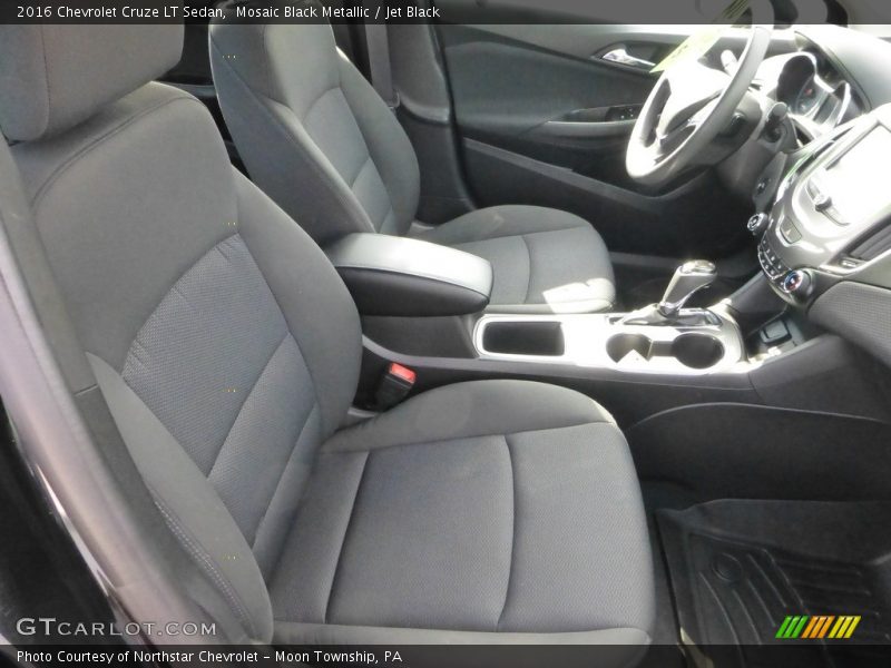 Mosaic Black Metallic / Jet Black 2016 Chevrolet Cruze LT Sedan