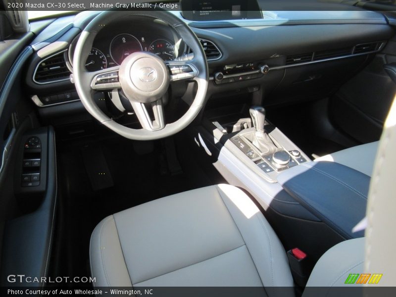 Machine Gray Metallic / Greige 2020 Mazda CX-30 Select