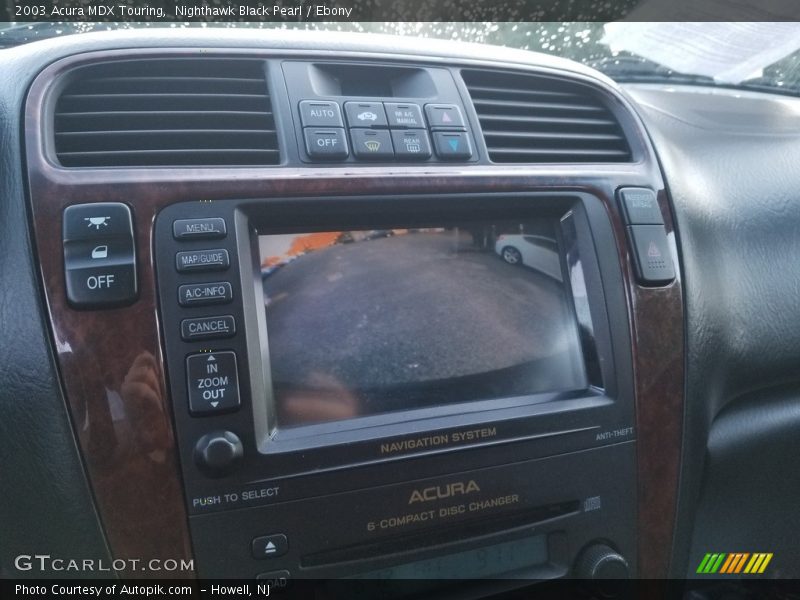 Nighthawk Black Pearl / Ebony 2003 Acura MDX Touring
