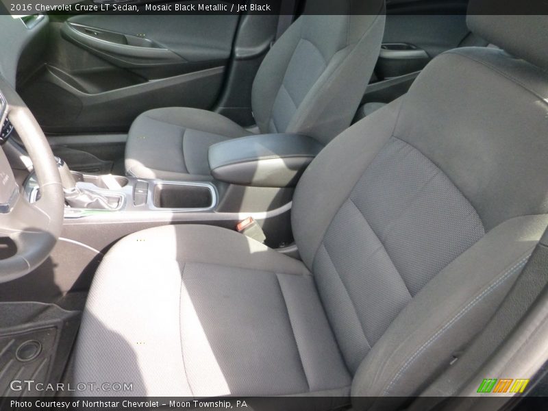 Mosaic Black Metallic / Jet Black 2016 Chevrolet Cruze LT Sedan