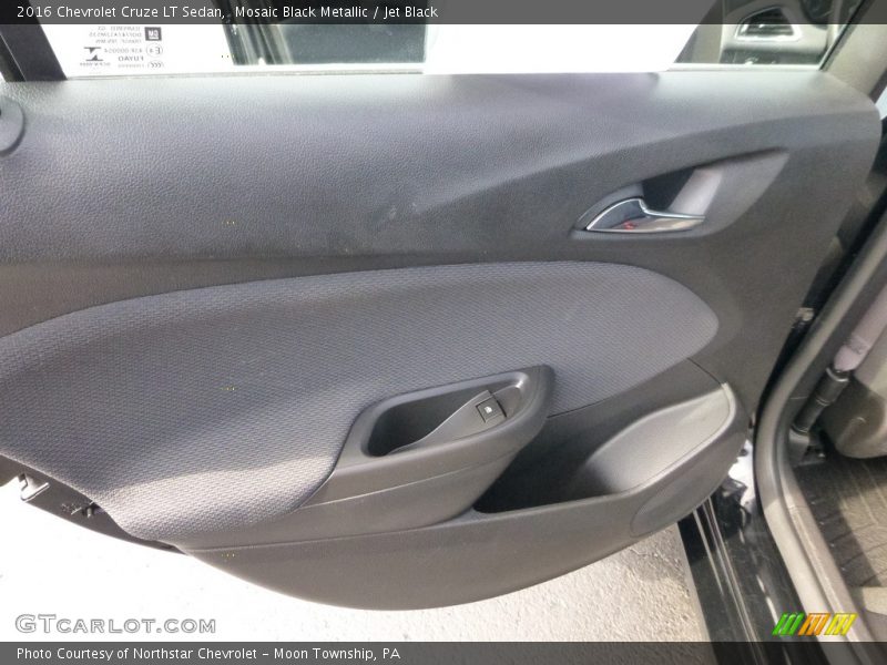 Mosaic Black Metallic / Jet Black 2016 Chevrolet Cruze LT Sedan