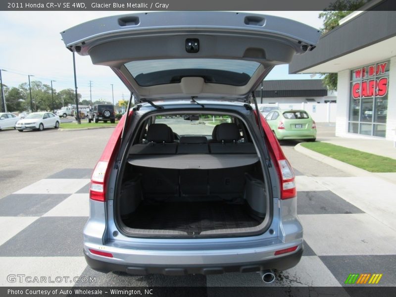 Glacier Blue Metallic / Gray 2011 Honda CR-V SE 4WD