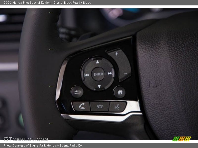 Crystal Black Pearl / Black 2021 Honda Pilot Special Edition