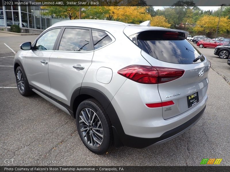 Stellar Silver / Black 2021 Hyundai Tucson Limited AWD