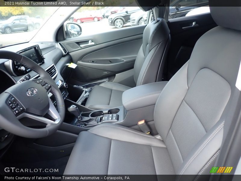 Front Seat of 2021 Tucson Limited AWD
