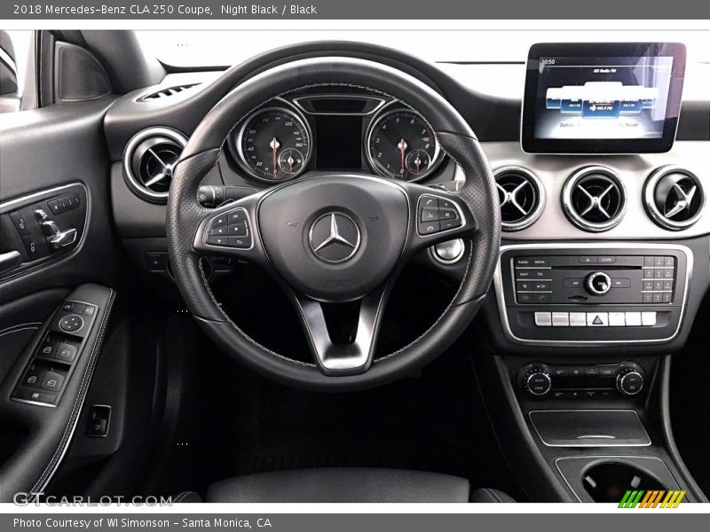 Night Black / Black 2018 Mercedes-Benz CLA 250 Coupe