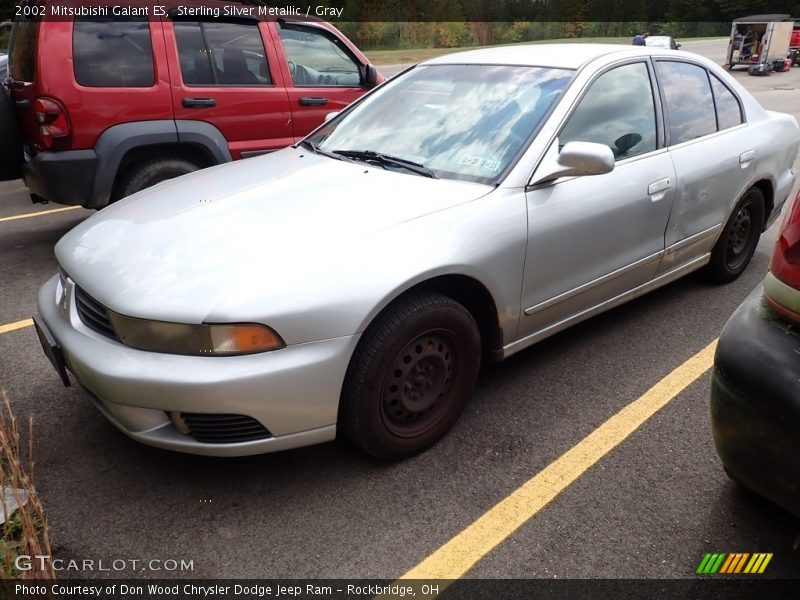 Sterling Silver Metallic / Gray 2002 Mitsubishi Galant ES