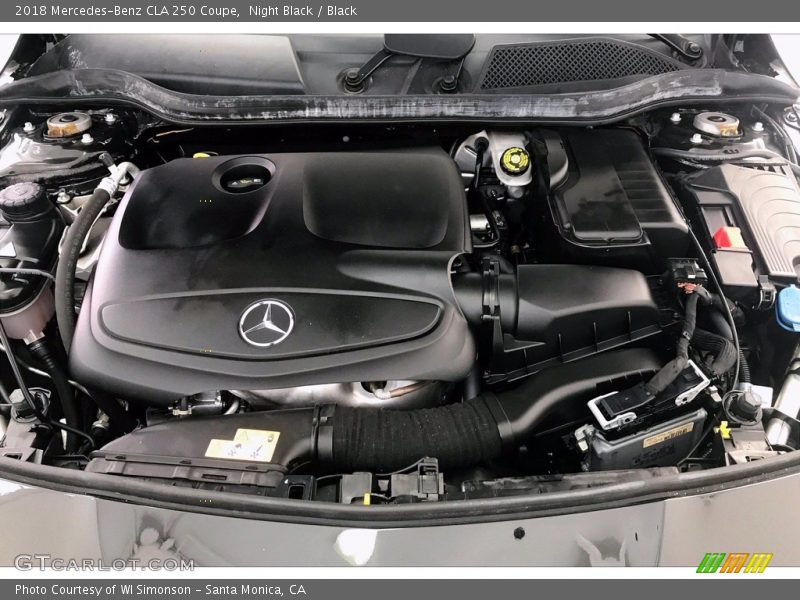 Night Black / Black 2018 Mercedes-Benz CLA 250 Coupe