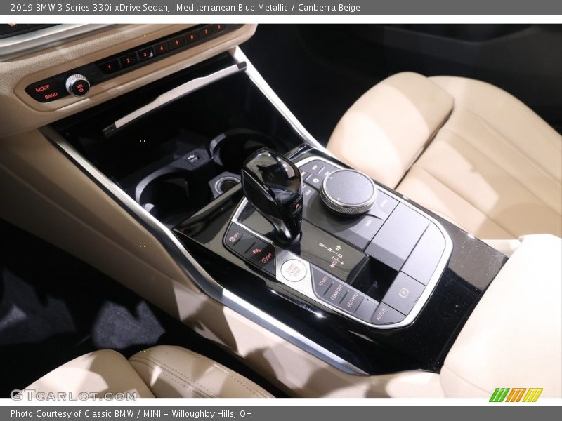 Mediterranean Blue Metallic / Canberra Beige 2019 BMW 3 Series 330i xDrive Sedan