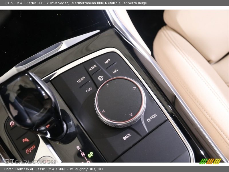 Mediterranean Blue Metallic / Canberra Beige 2019 BMW 3 Series 330i xDrive Sedan