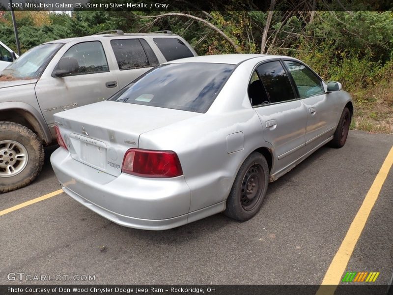 Sterling Silver Metallic / Gray 2002 Mitsubishi Galant ES
