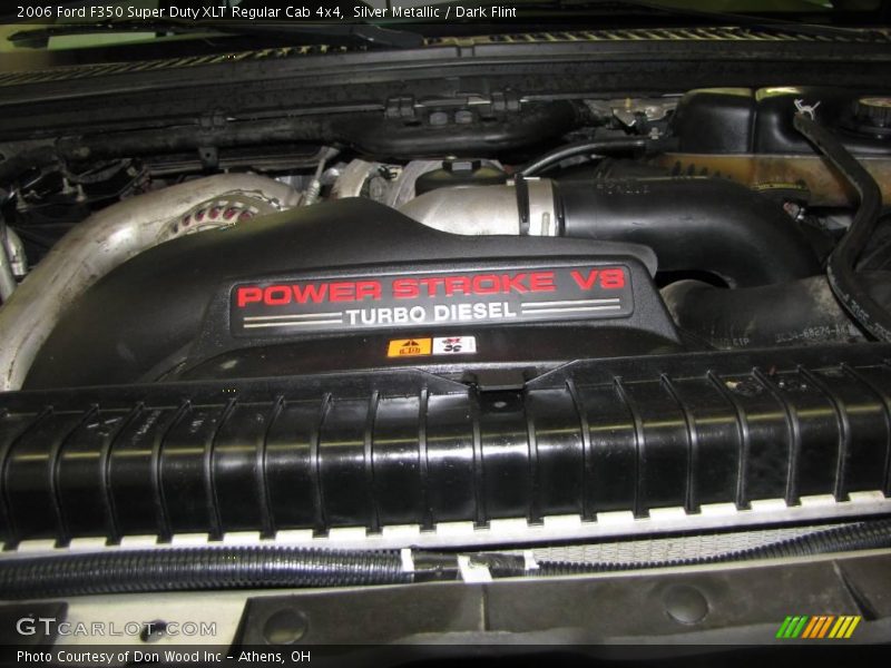 Silver Metallic / Dark Flint 2006 Ford F350 Super Duty XLT Regular Cab 4x4