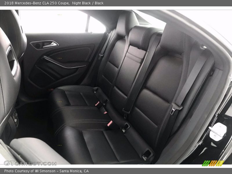 Night Black / Black 2018 Mercedes-Benz CLA 250 Coupe