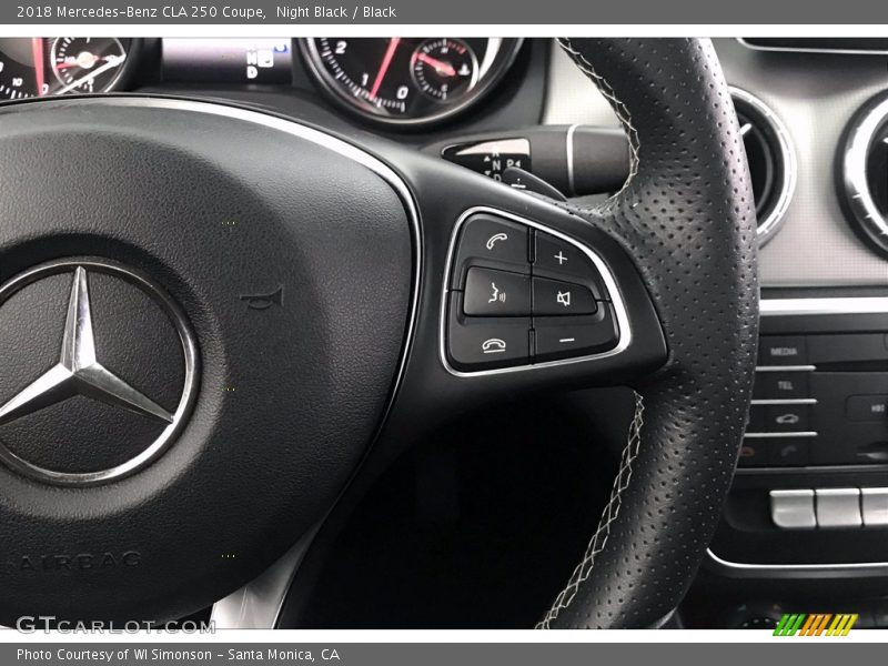 Night Black / Black 2018 Mercedes-Benz CLA 250 Coupe